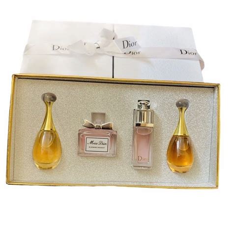 dior mini gift set|christian dior mini perfume set.